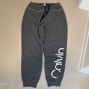 Calvin Klein Charcoal Sweatpants Workout